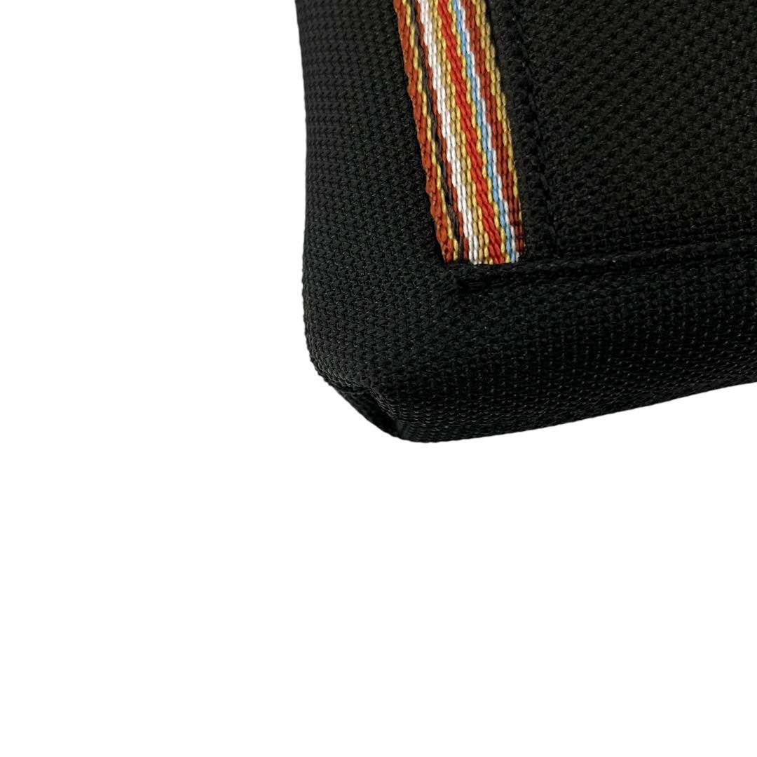 ポールスミス ボディバック ショルダーバッグ レザー マルチストライプ 黒 楽天市場】Paul Smith ポールスミスマルチストライプライン