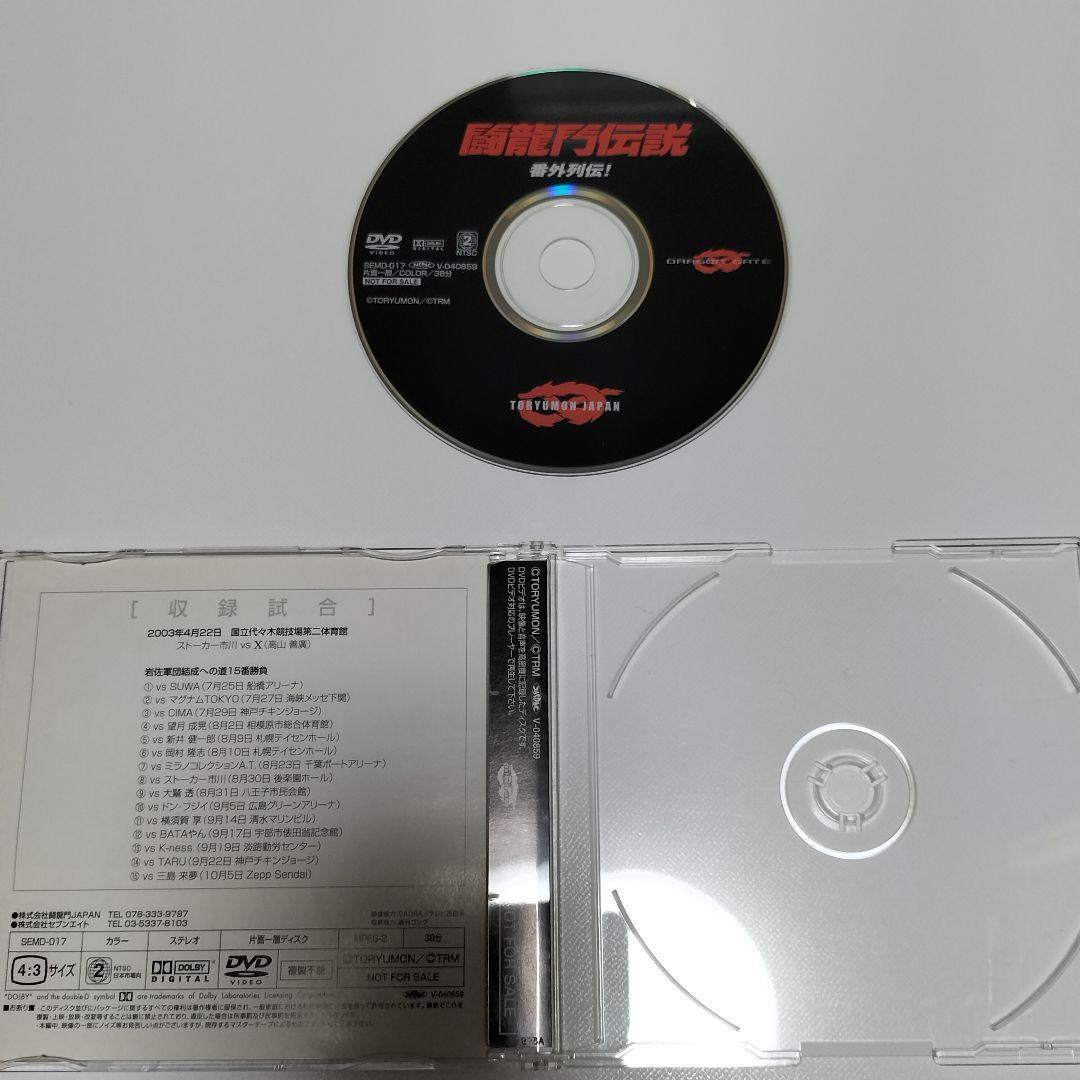 闘龍門伝説 番外列伝! 非売品DVD 中古 - メルカリ