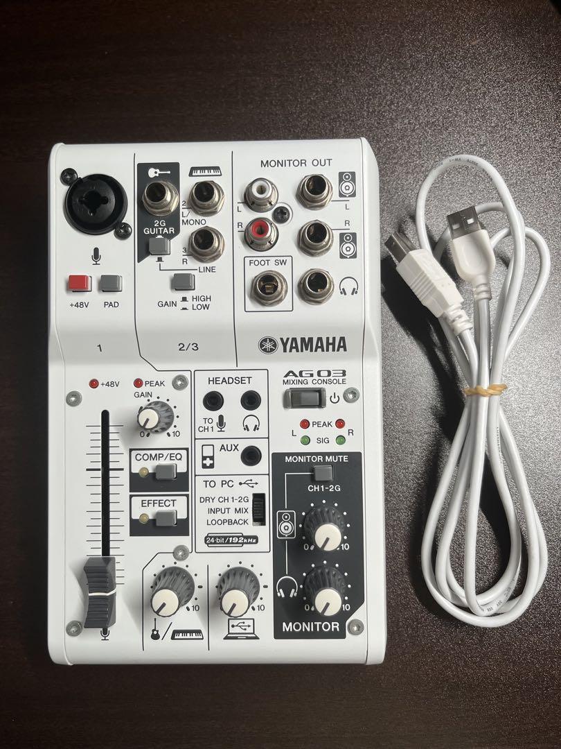 YAMAHA AG03 ミキサー(箱無し)