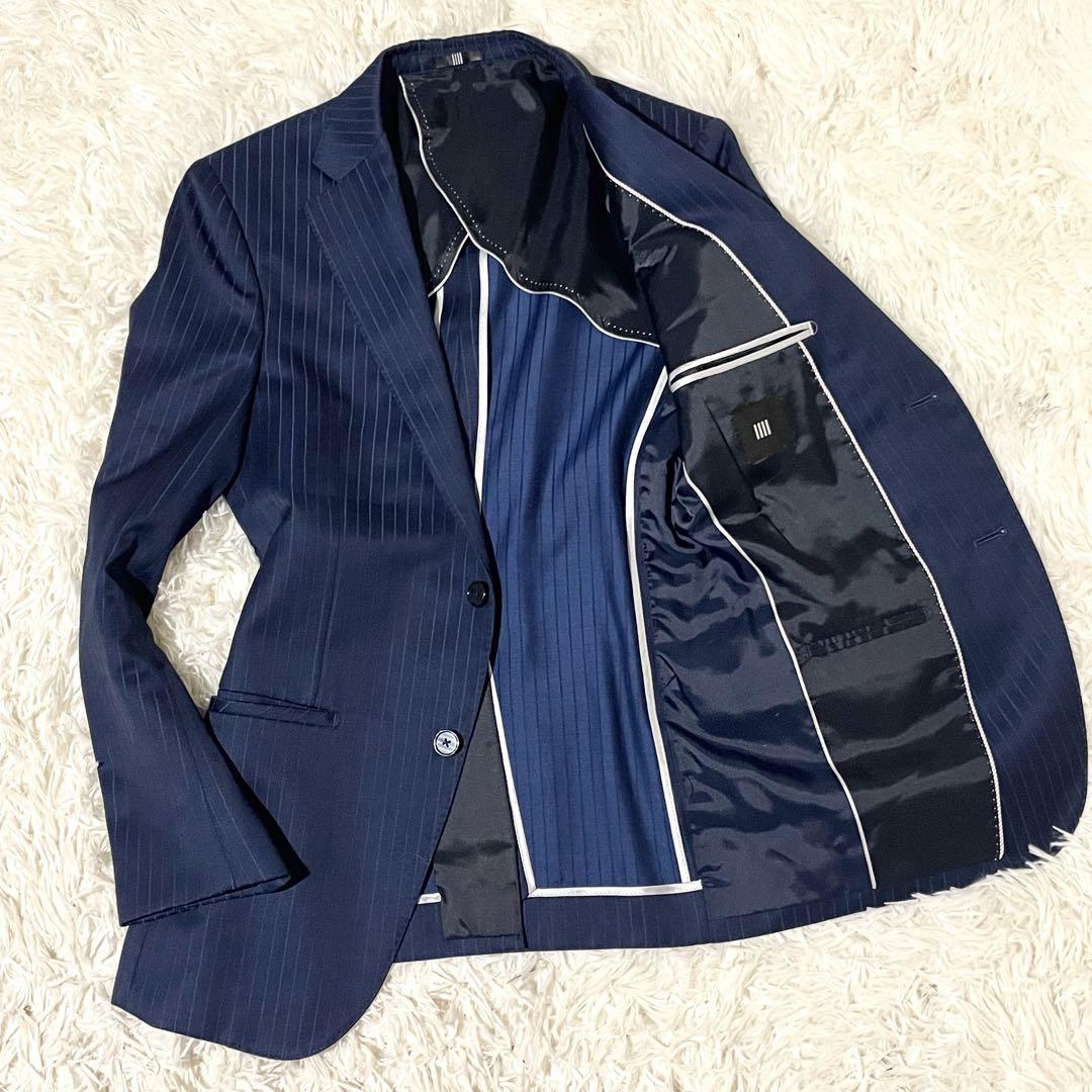 ✨極美品✨SUIT SELECT スーツセレクト ビジネススーツ ネイビー ✨極美品✨SUIT SELECT スーツセレクト ビジネススーツ ネイビー