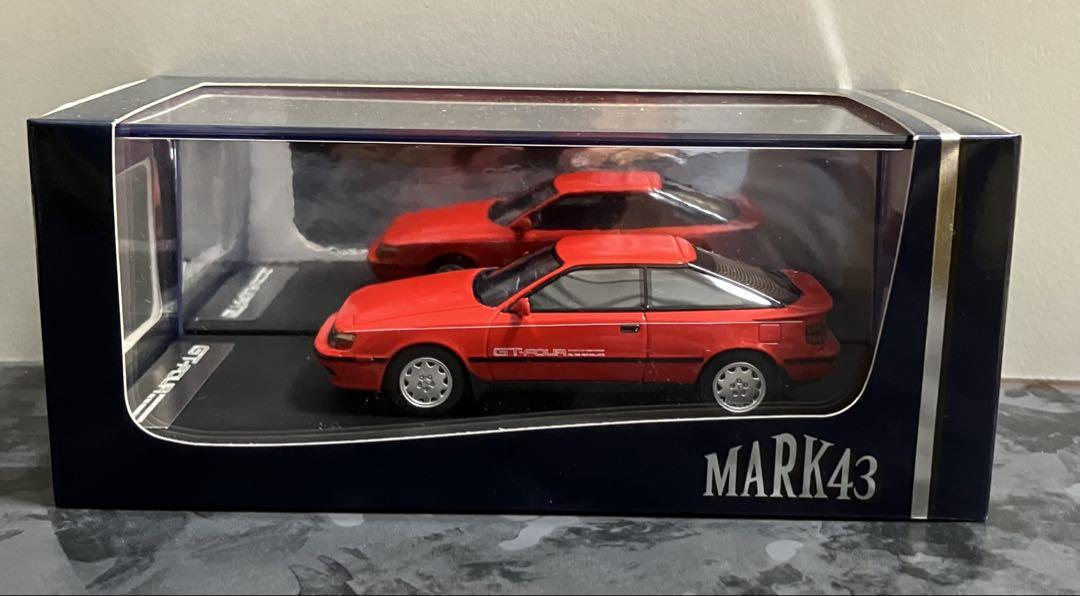 MARK43 ST165 トヨタ　セリカ　GT-four ミニカー　赤