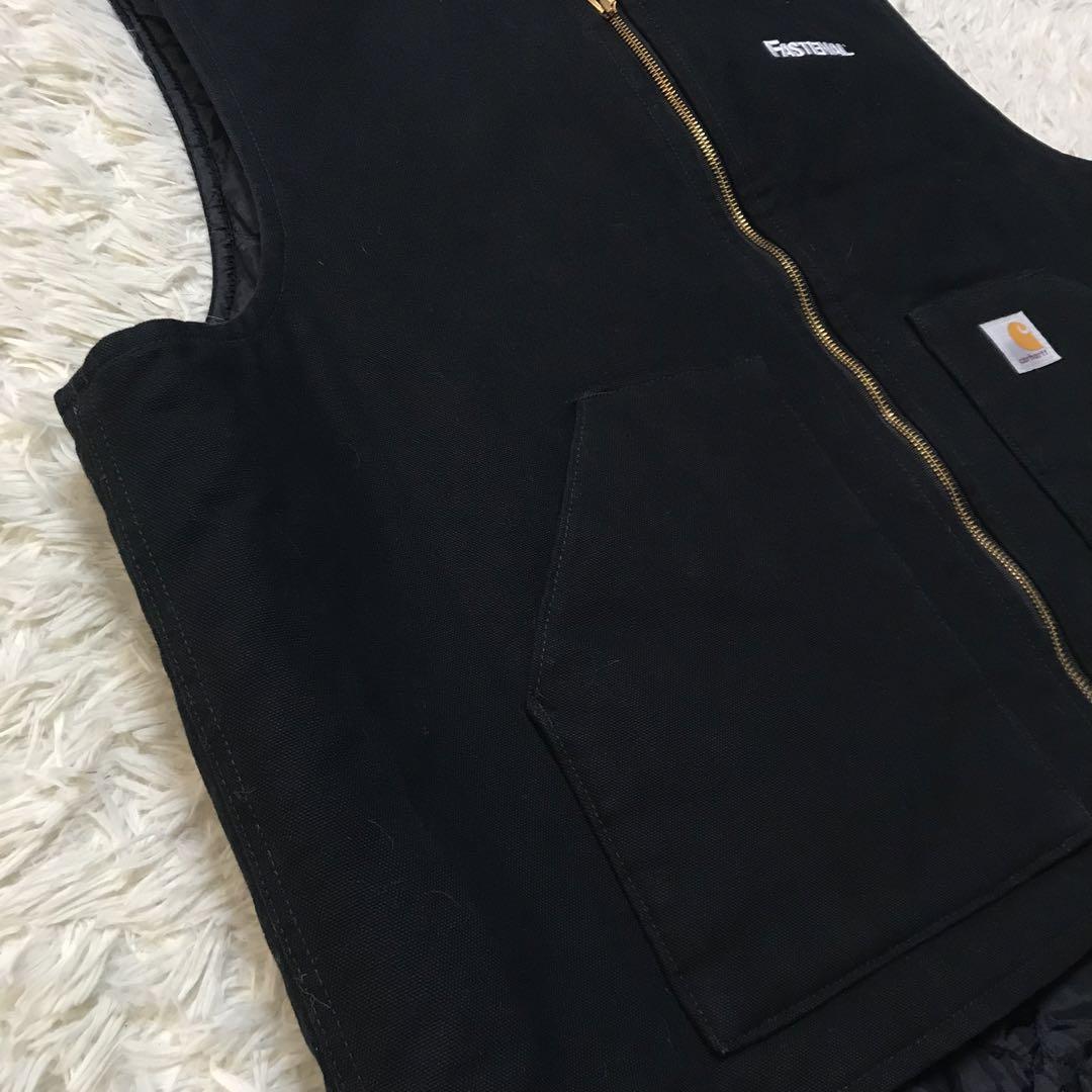 カーハート　3XL メンズ　ベスト　ジャケット　黒　キルティング