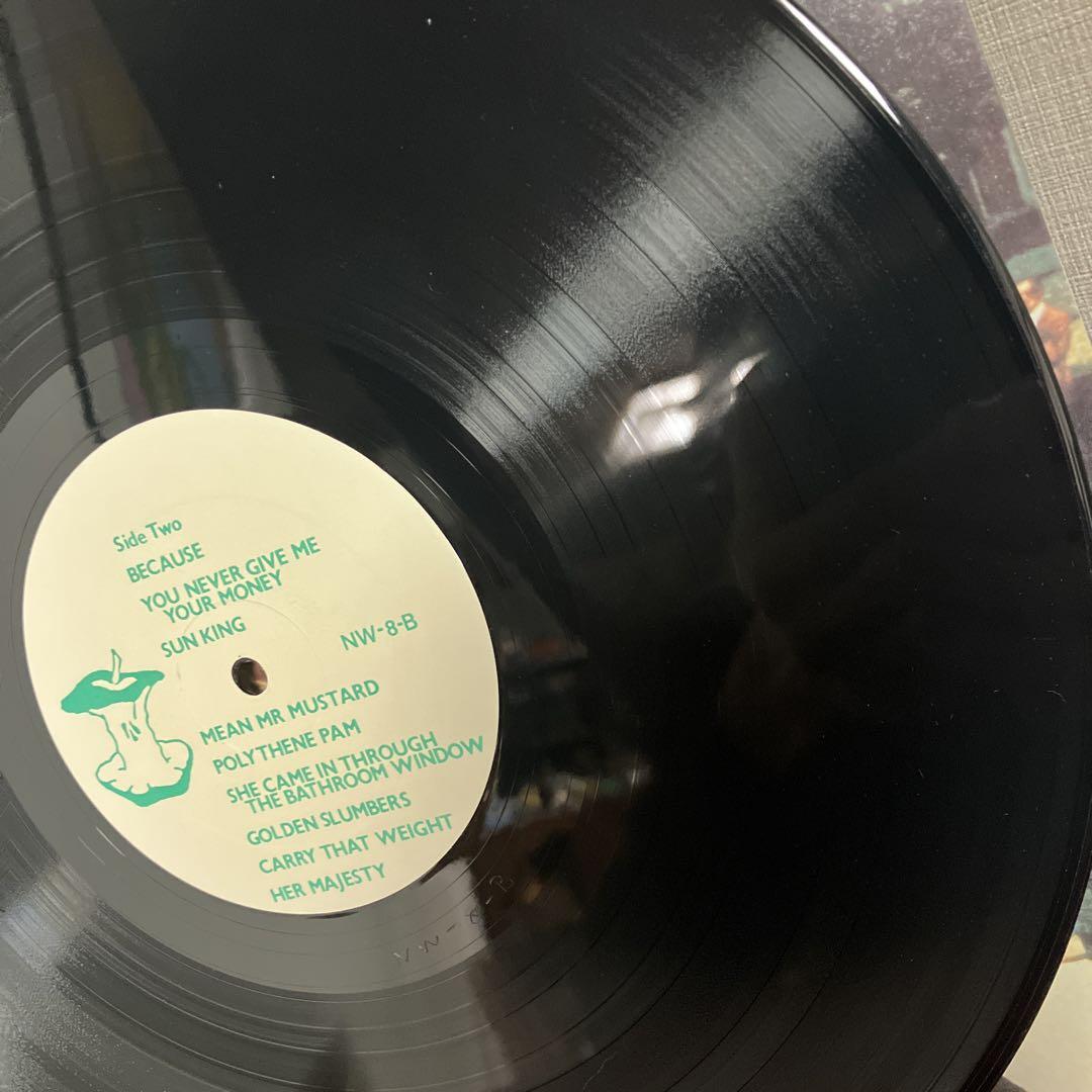 アビイロード ビートルズ　逆向き　レコード　アビーロード　Beatles