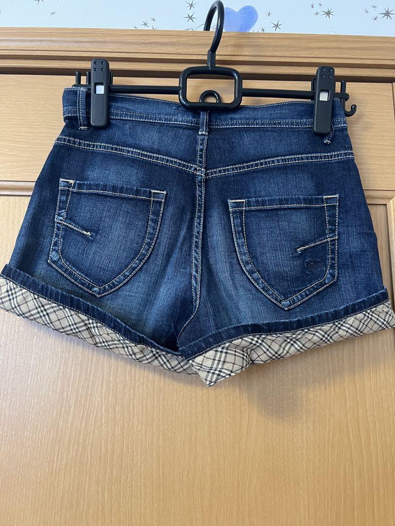 バーバリーブルーレーベル 2way キュロット ショートパンツ 34