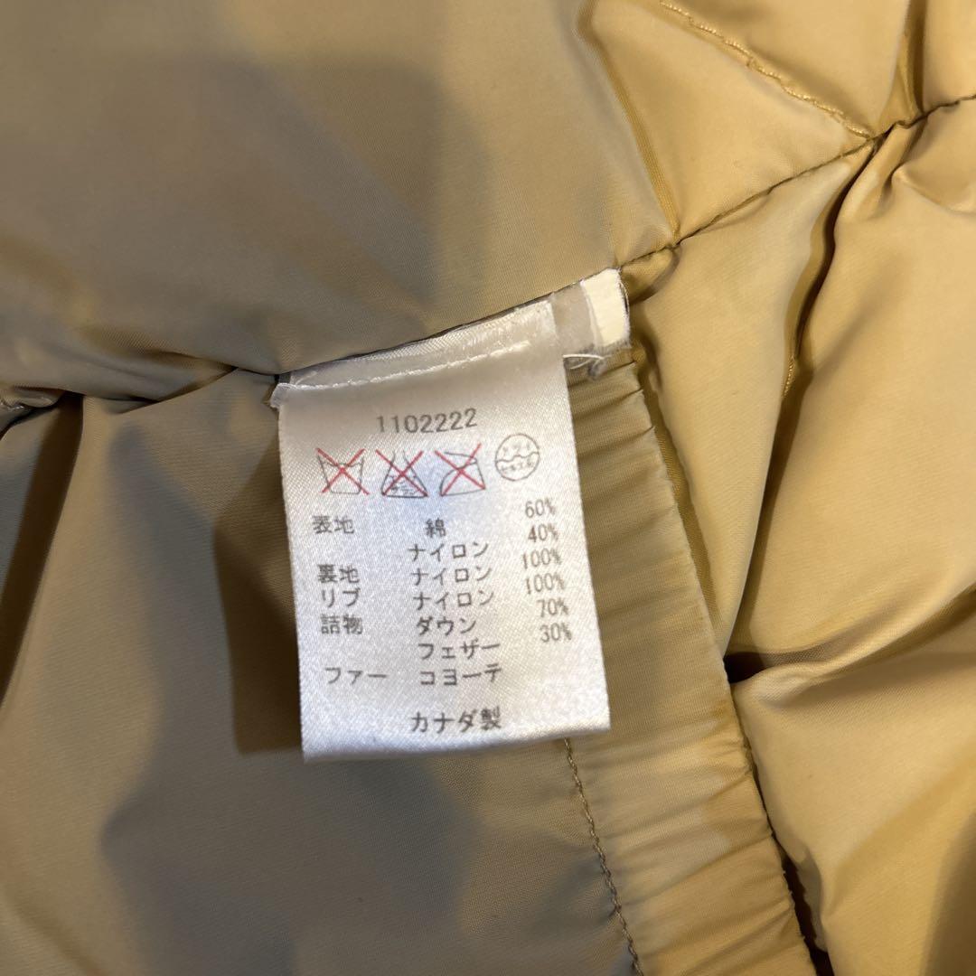 【WOOLRICH】XS(USA)サイズ・ウールリッチ ファーダウン