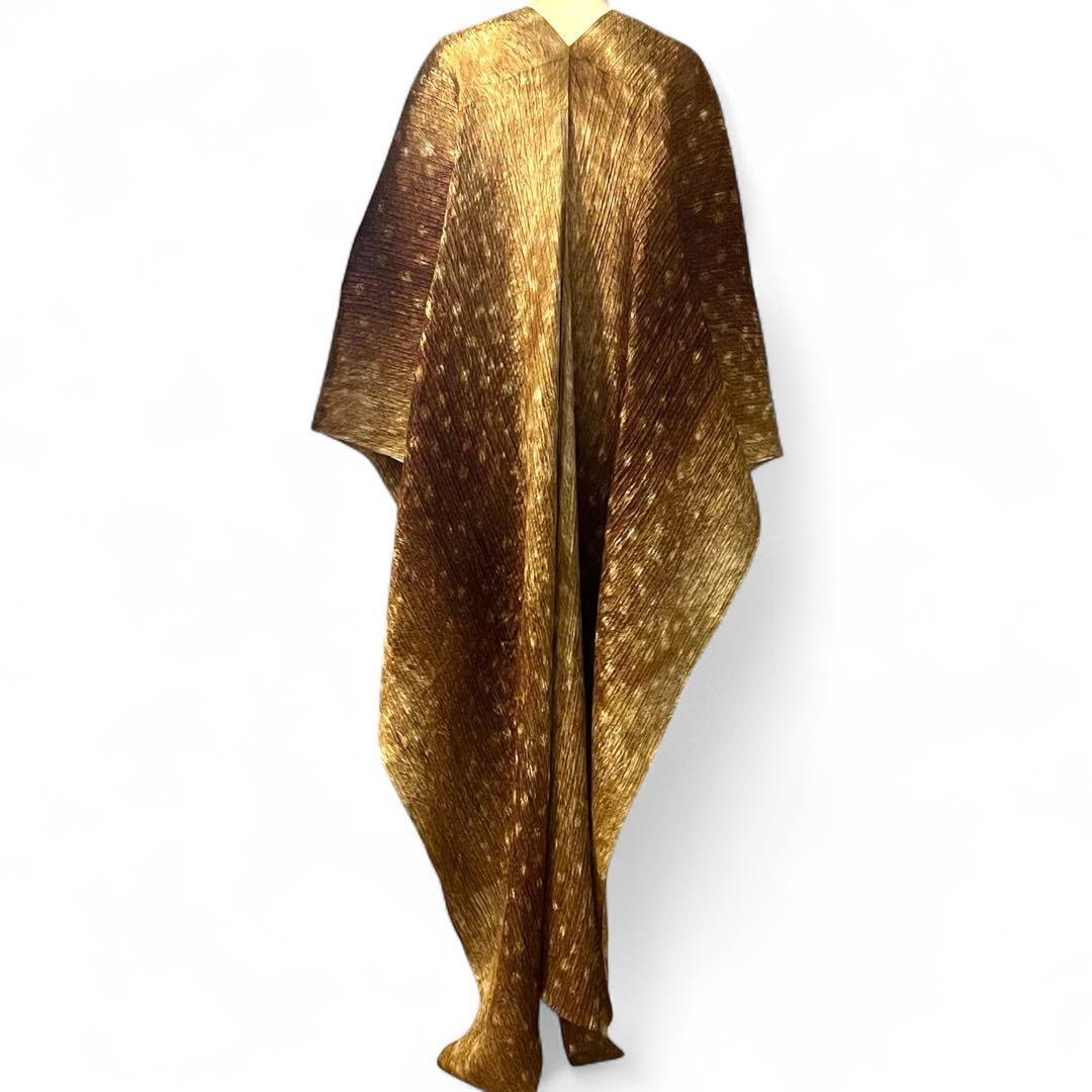 PLEATS PLEASE deer pattern KIMONO dress PLEATS PLEASE deer pattern KIMONO dress