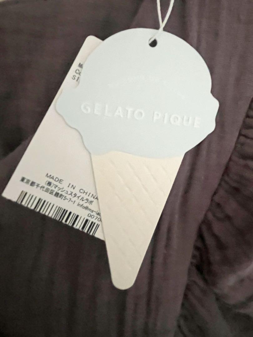 gelato pique（ジェラートピケ）　マタニティガーゼワンピース