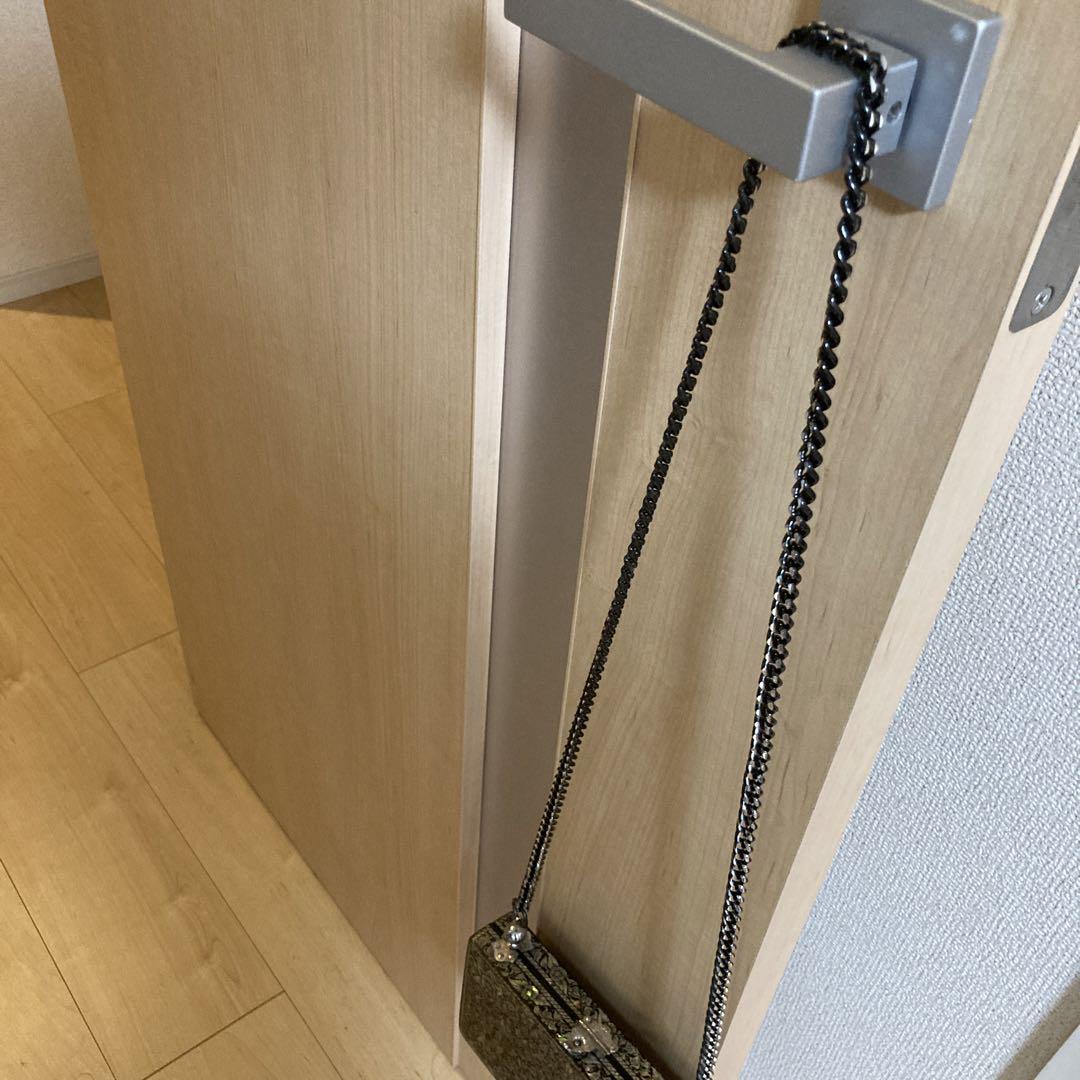 螺鈿細工模様　バッグ