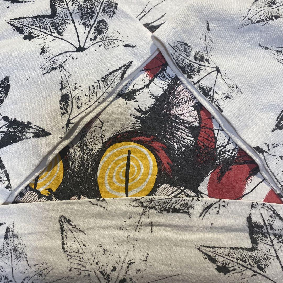 深瀬着用 90s ANDAZIA 不思議の国のアリス チェシャ猫 Tシャツ