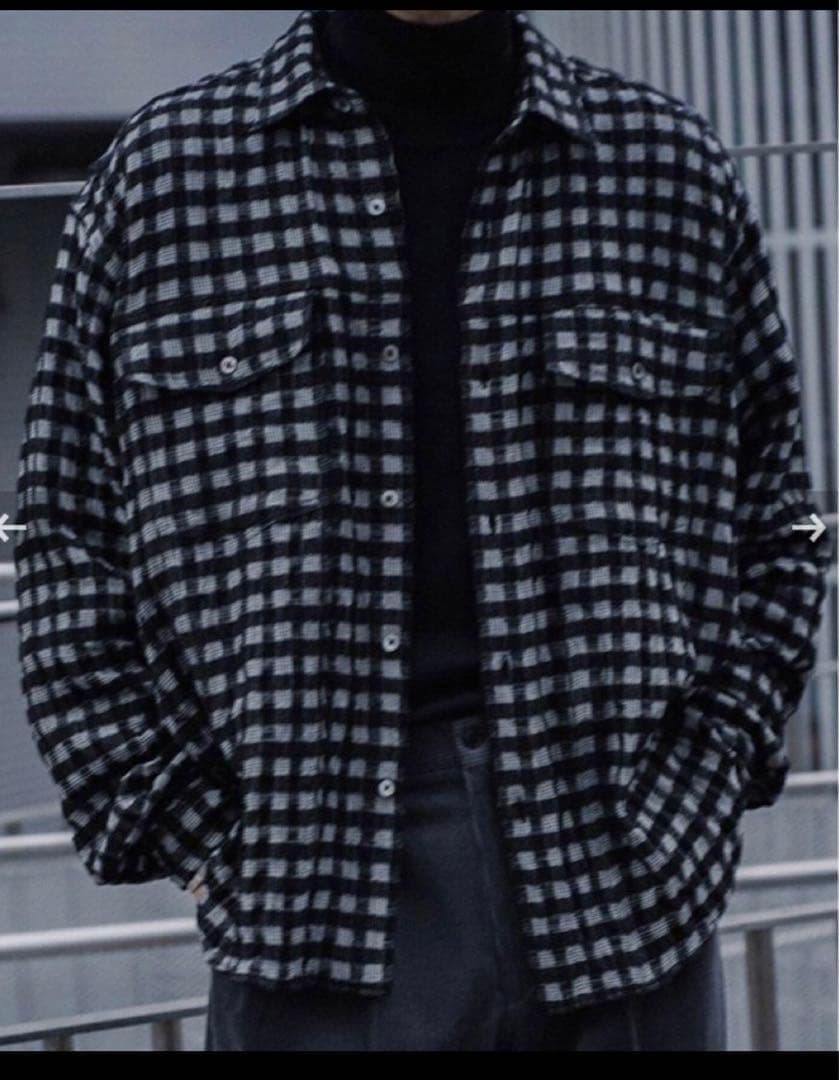 HEUGNユーゲン Bobby Check チェック 長袖シャツ 52,800円