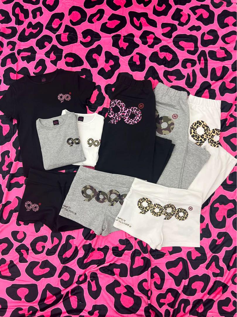 ブラック　9090 girl 90 Logo Girl Micro Shorts