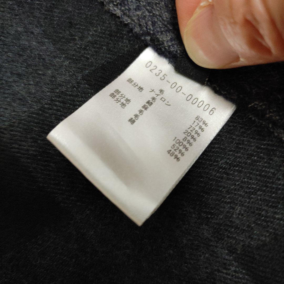 D　5351プールオム受注会限定切り替えパッチワークロングアウターシャツ