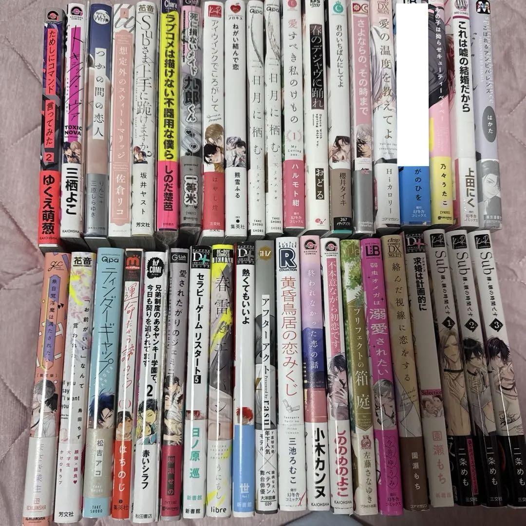 BL漫画 39冊