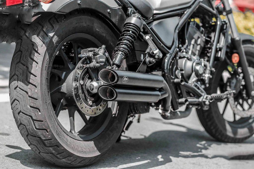 【24H以内発送】　レブル　250-500用　マフラーGem Speed V1