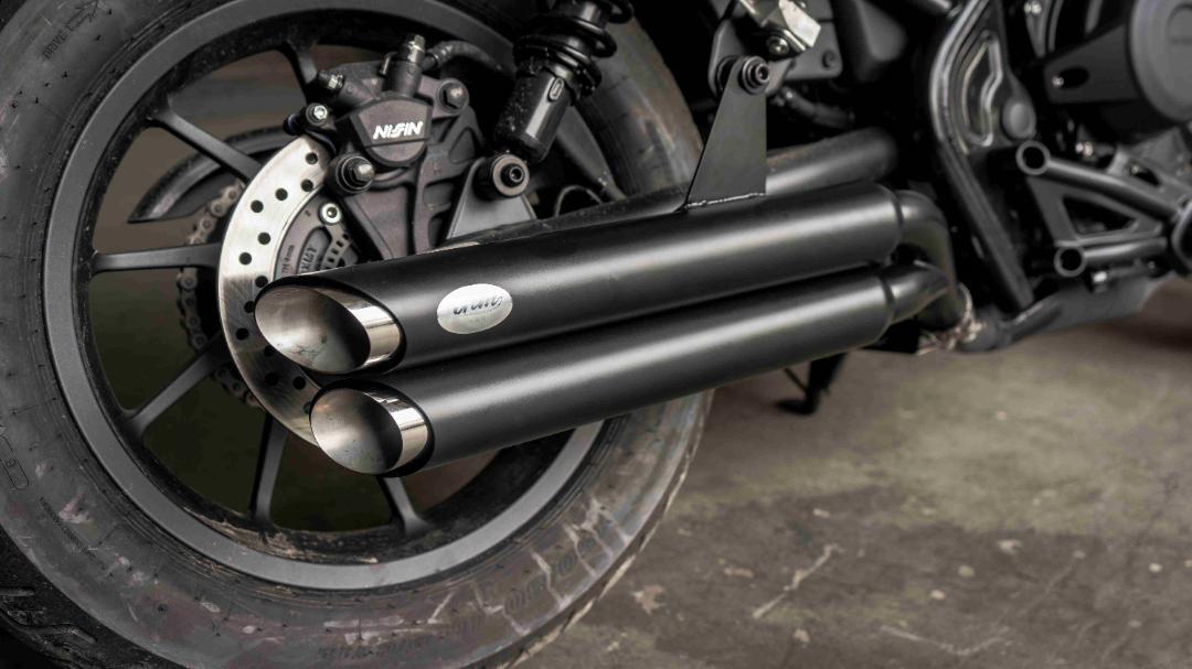 【24H以内発送】　レブル　250-500用　マフラーGem Speed V1