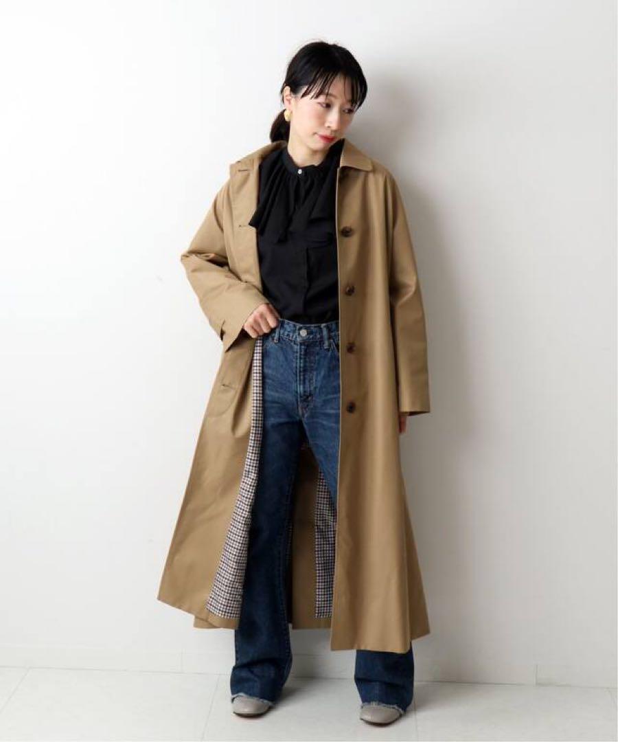 Aquascutum/アクアスキュータム/LESSAGE別注ステンカラーコート◆