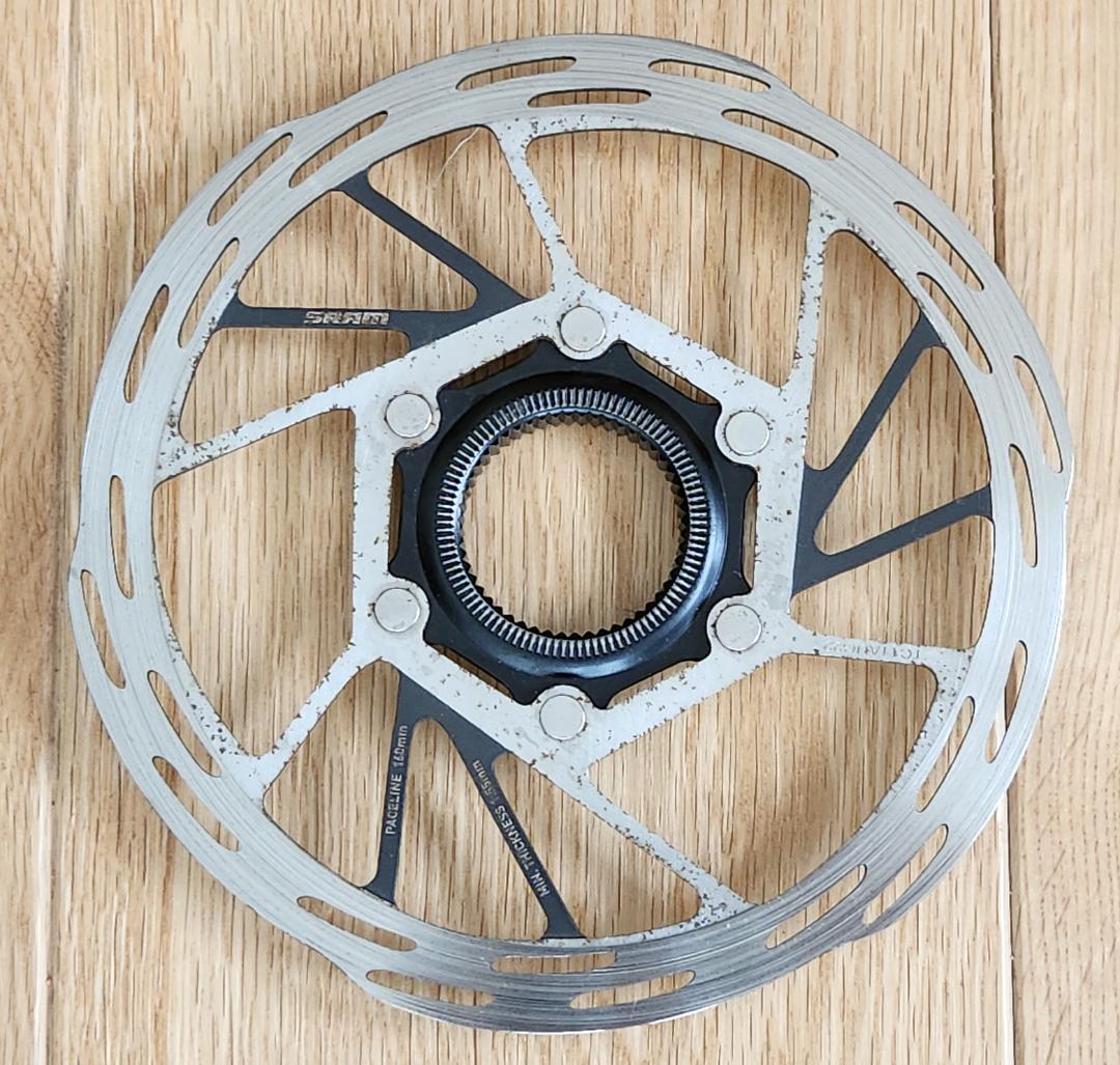SRAM Paceline 160mm 140mmディスクローターセット