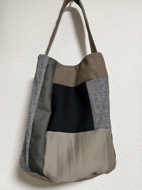 ハンドメイド☆丸底ワンショルダー トートバッグ(2) - メルカリ ハンドメイド☆丸底ワンショルダー トートバッグ(2) - メルカリ