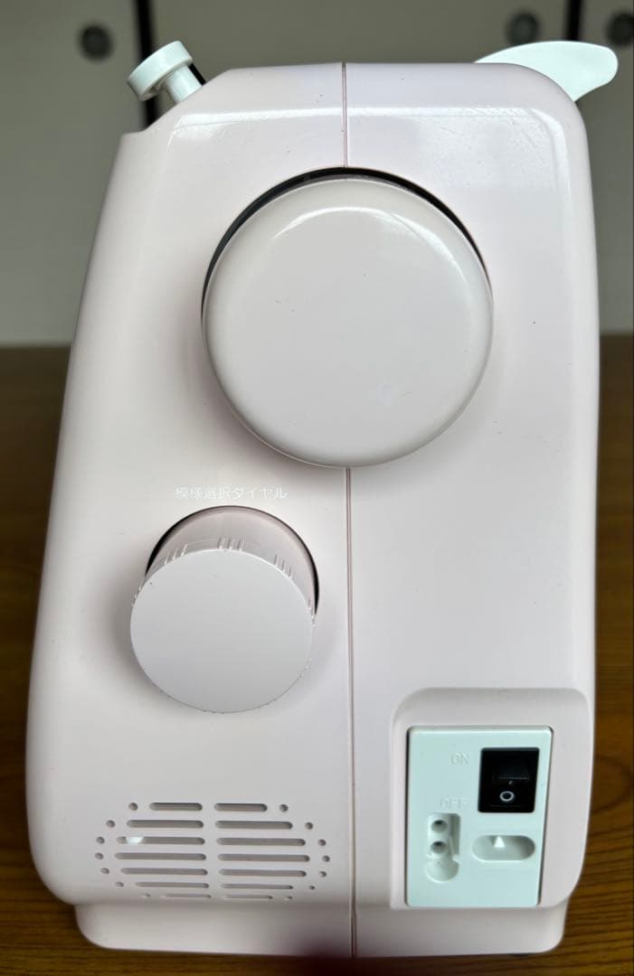 JANOME 刺繍ミシン N-121 フットペダル付き ピンク 品 WWW_KANDAIZUMI_COM