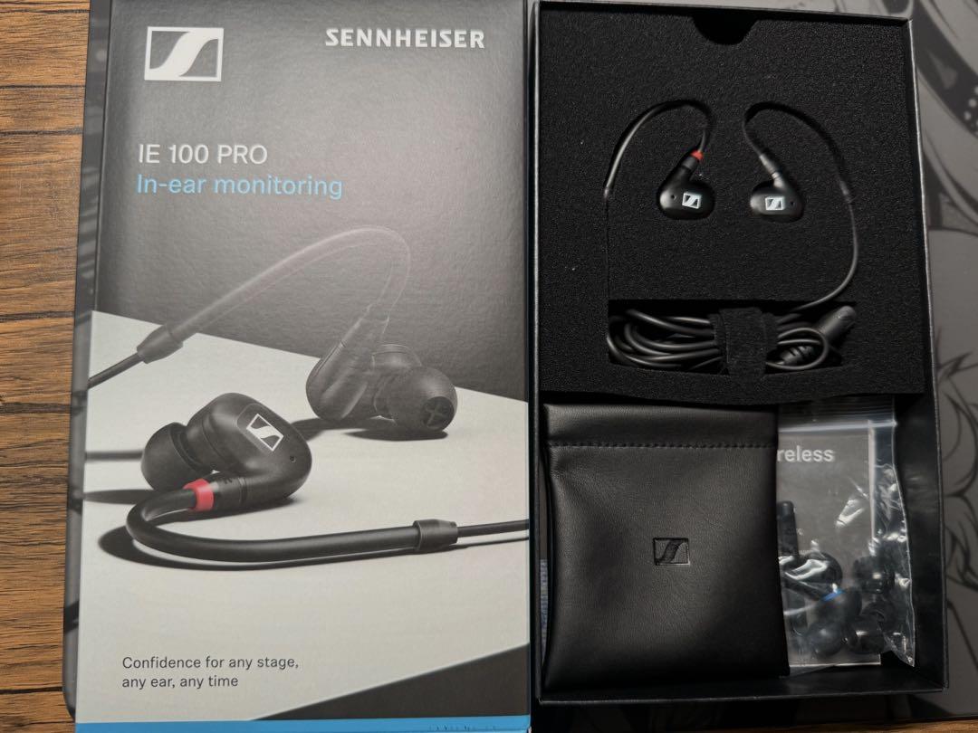 イヤホン SENNHEISER  IE 100 PRO  Black