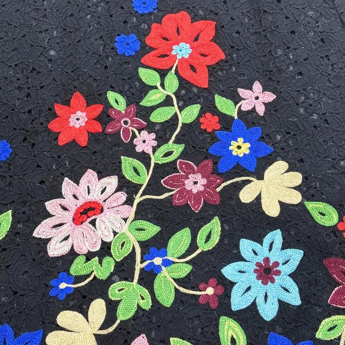 未使用 タグ付き TOKUKO 1er Vol チュニック カットワーク 刺繍