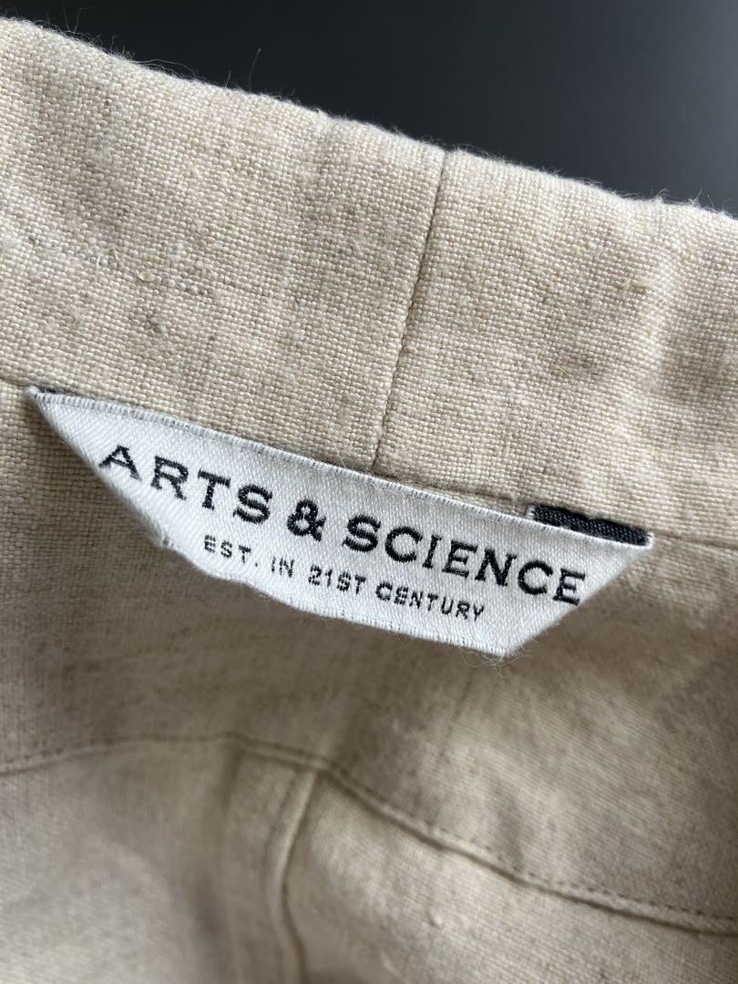ARTS&SCIENCE アーツアンドサイエンス リネン ジャケット