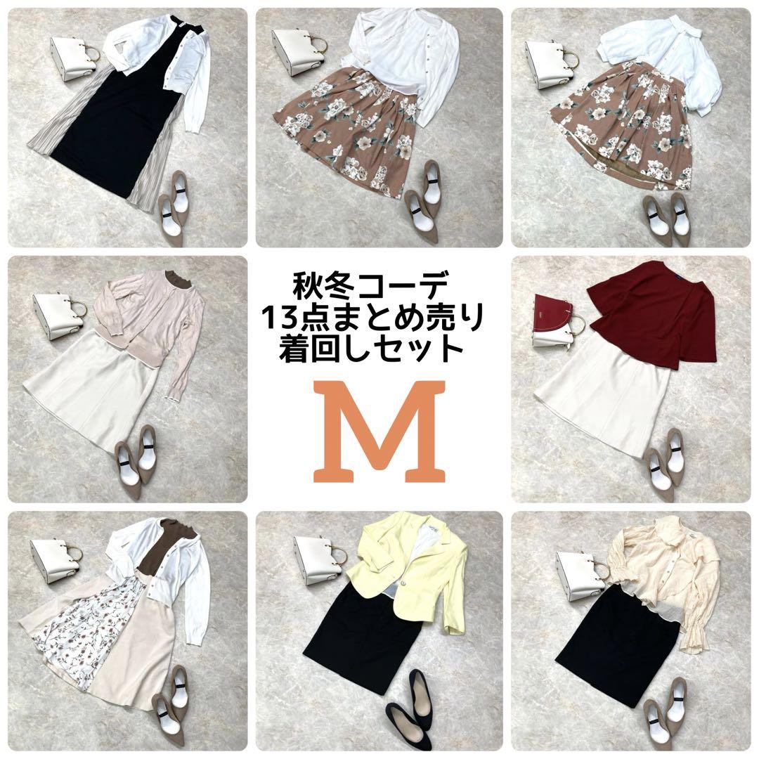 1週間コーデ M 13点 着回し シップス等 スカートセット