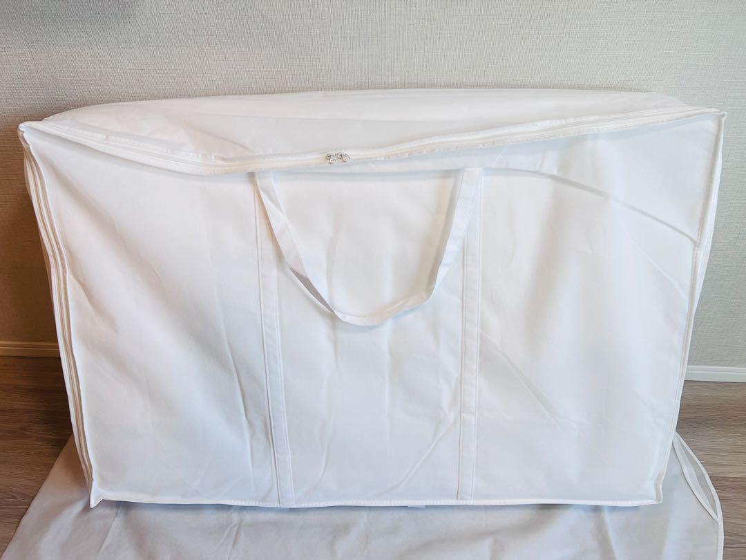 【美品】無印良品 防ダニ 洗えるシングル布団