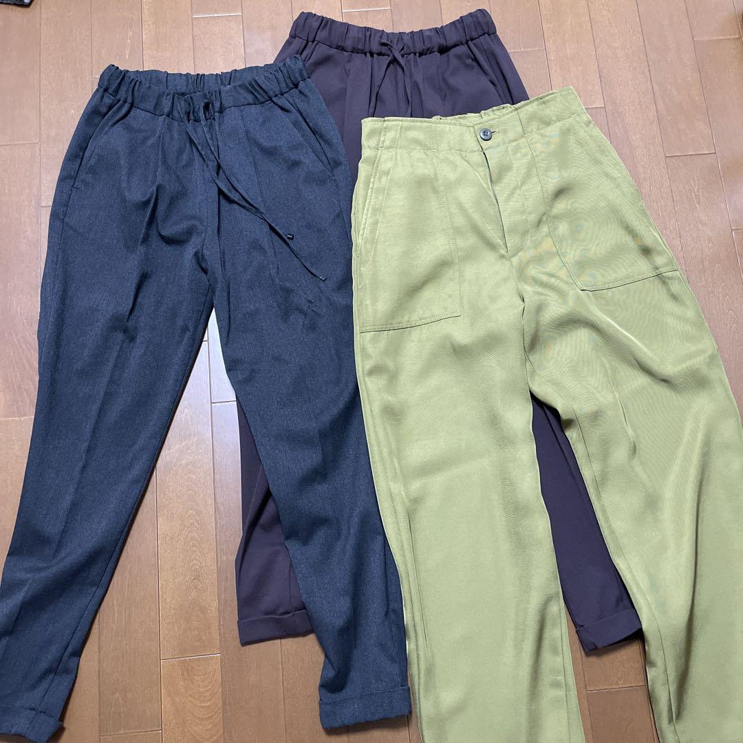 パンツ3着 ティファニー　デイジー　ピアスセット