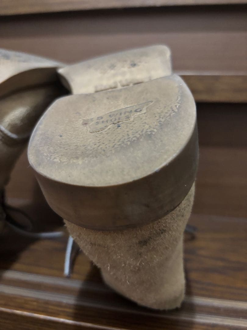 RED WINGレッドウイング スエードワークブーツ8DスーパーソールUSED RED WINGレッドウイング スエードワークブーツ8DスーパーソールUSED