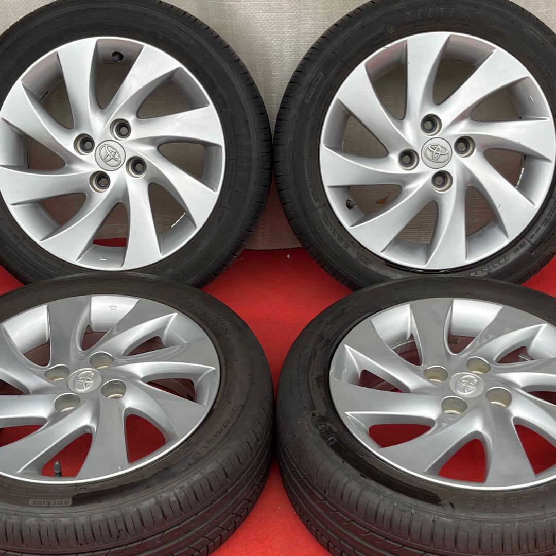 70%溝。TOYOTAトヨタ bB 純正 15インチ×6J +40 100/4穴