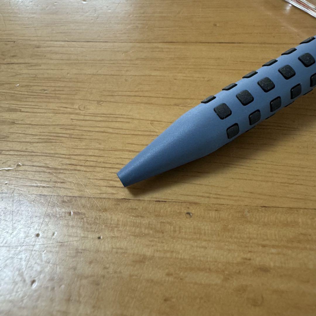 人気 新品 廃盤 Pentel ぺんてる スマッシュ ボールペン B1000 灰青 筆記具