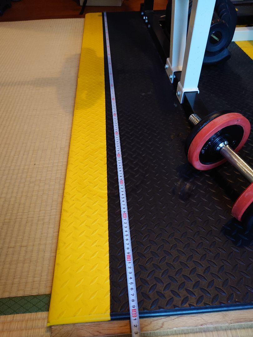 【引き取り限定】バーベル　ベンチプレスセット　140kg マット付き