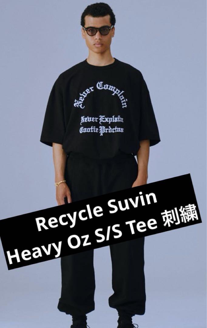 COOTIE Recycle Suvin Heavy Oz S/S Tee 刺繍