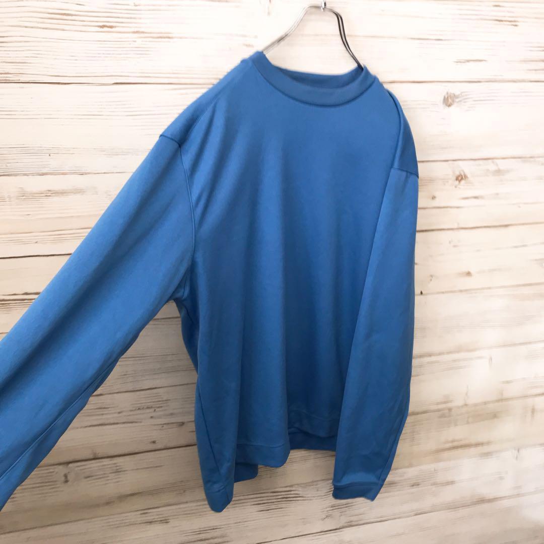 《希少》ナイキゴルフ NIKEGOLF☆長袖ウエア L ブルー SW754