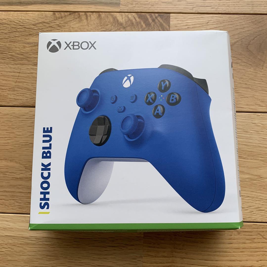 箱凹み有り】Xbox ワイヤレス コントローラー (ショック ブルー)