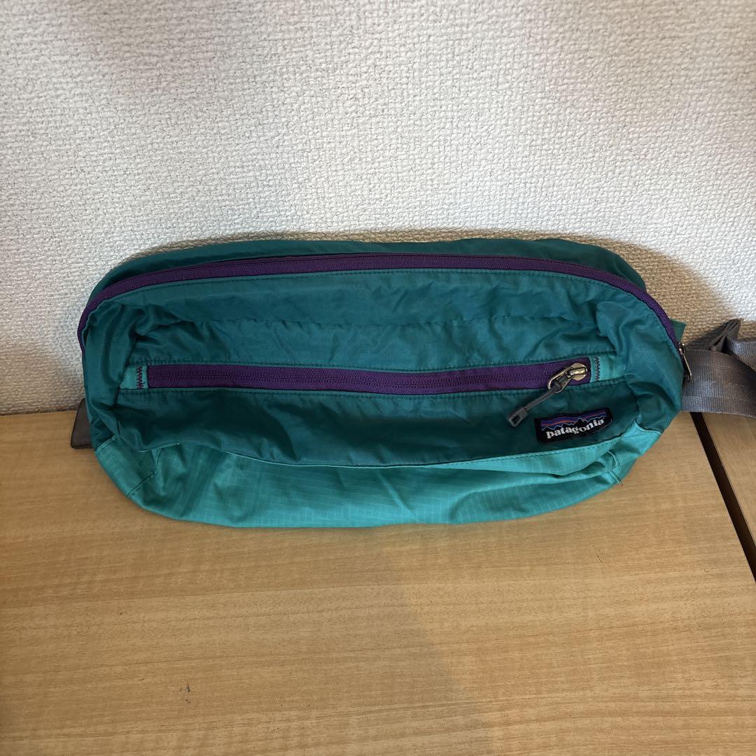 限定！パタゴニアウエストバックRN51884Patagoniaグリーン×パープル