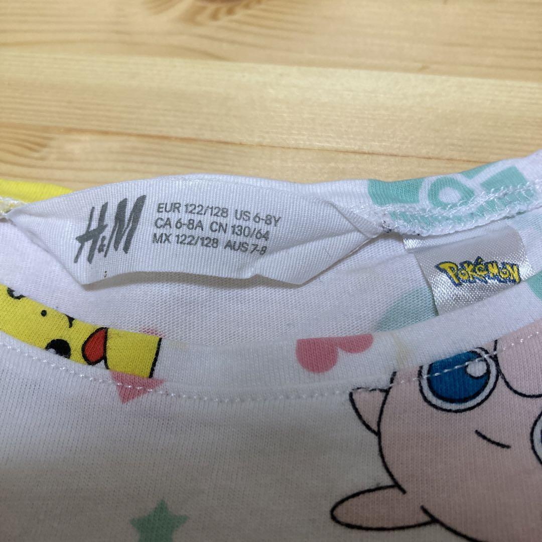 最終値下げ ｈ ｍポケモン子供服 トップス ｔシャツ キッズ 女の子130cm メルカリ