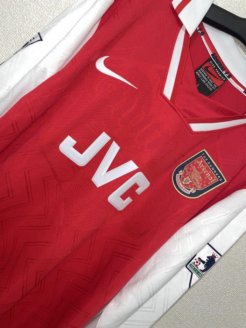 N*a様 アーセナル BERGKAMP 10 長袖ジャージ