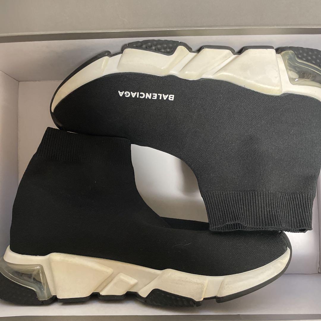 贅沢品 BALENCIAGA スピードトレーナー クリアソール[42] 靴