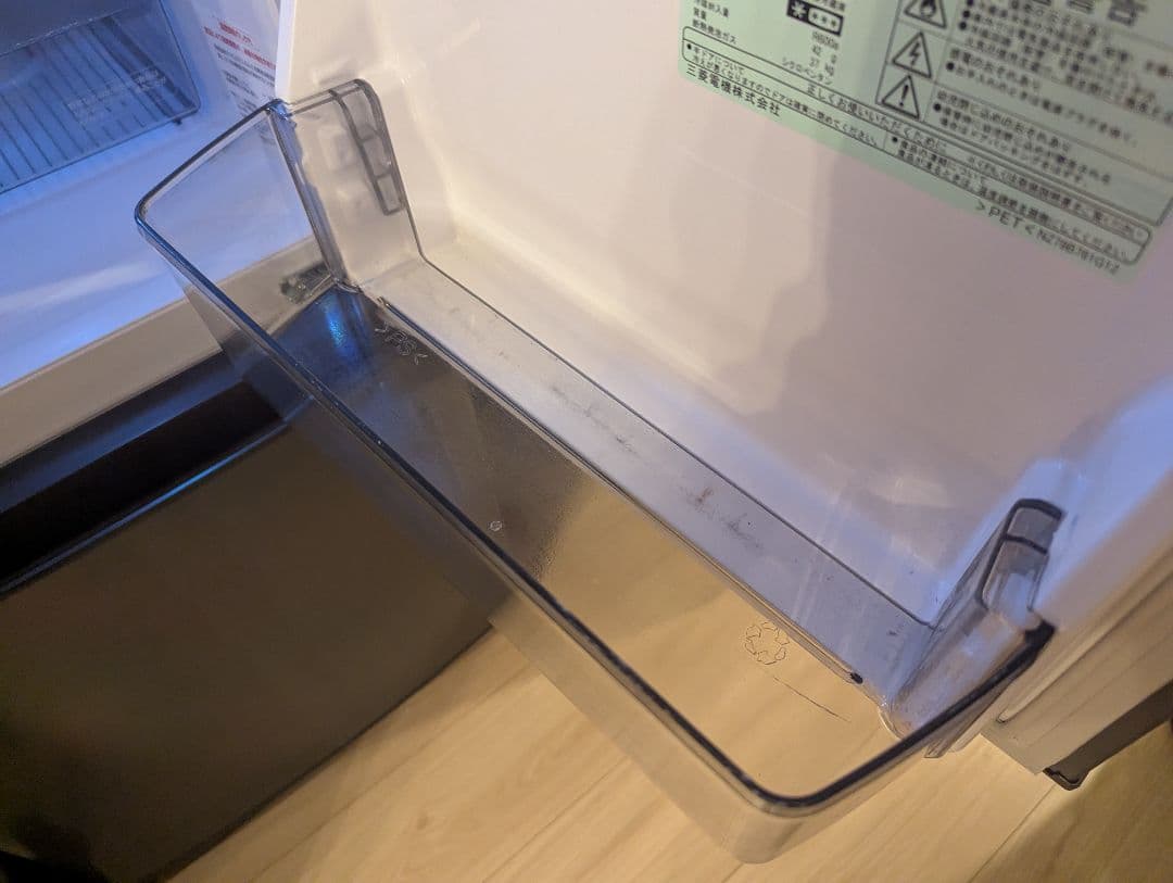 三菱電機冷蔵庫 168L2ドア MR-P17G-H 2022年 三菱電機冷蔵庫 168L2ドア MR-P17G-H 2022年