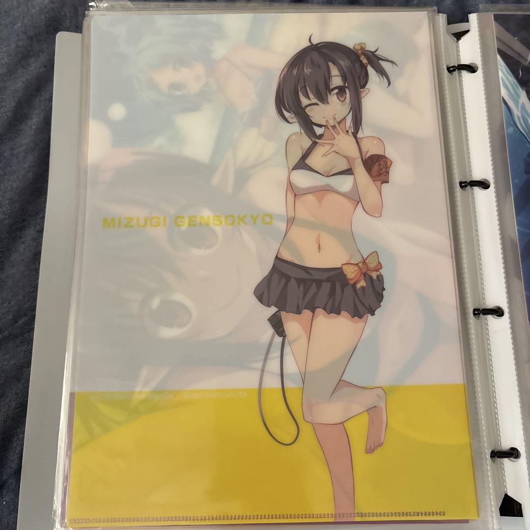 東方プロジェクト　にとり　射命丸　水着　美少女　クリアファイル　VY23 東方プロジェクト にとり 射命丸 水着 美少女 クリアファイル