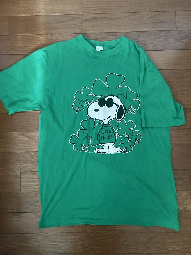 80年代スヌーピー、ヴィンテージtシャツ