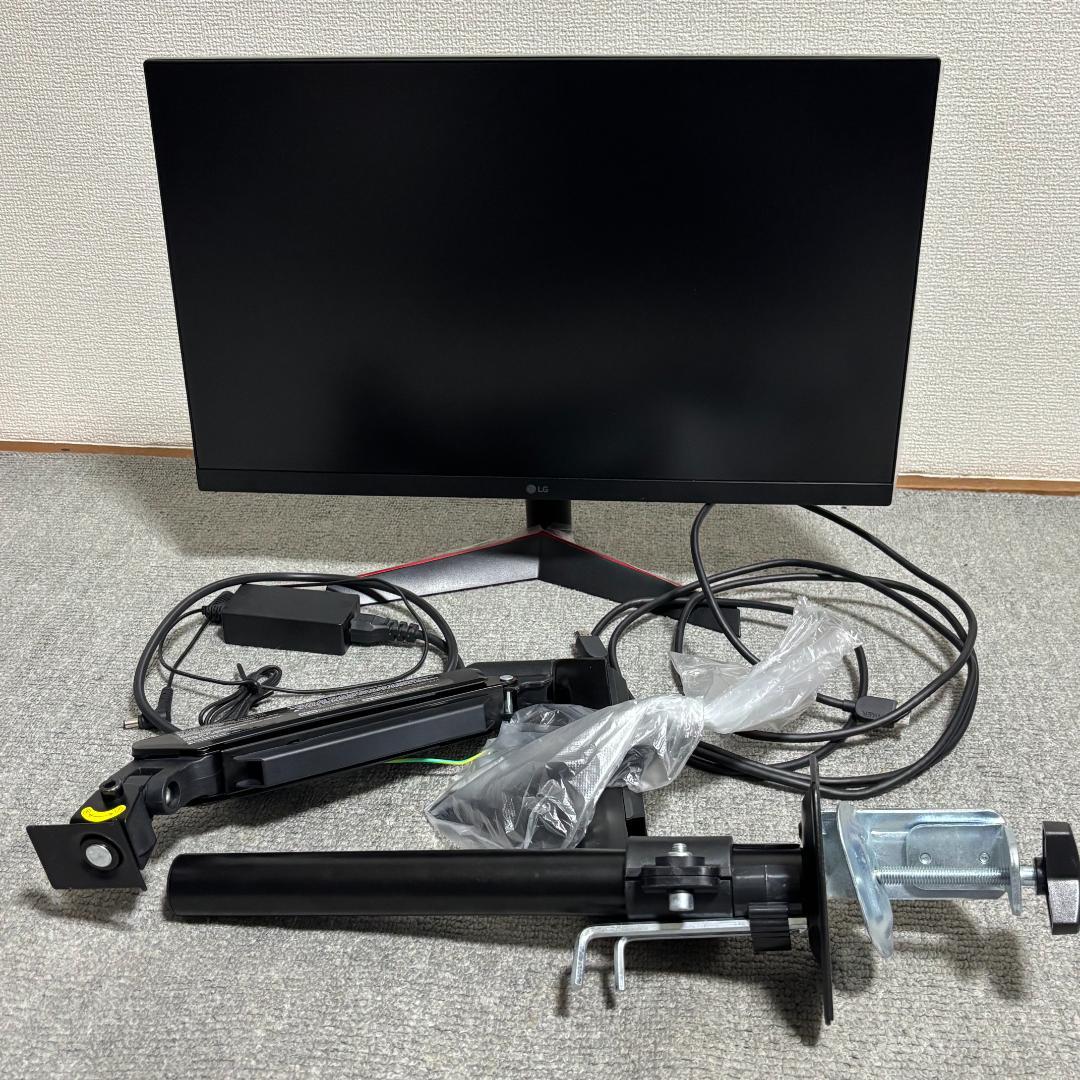 【美品】LGのモニター24GN600-BとHUANUOモニターアーム 美品】LGのモニター24GN600-BとHUANUOモニターアーム - メルカリ