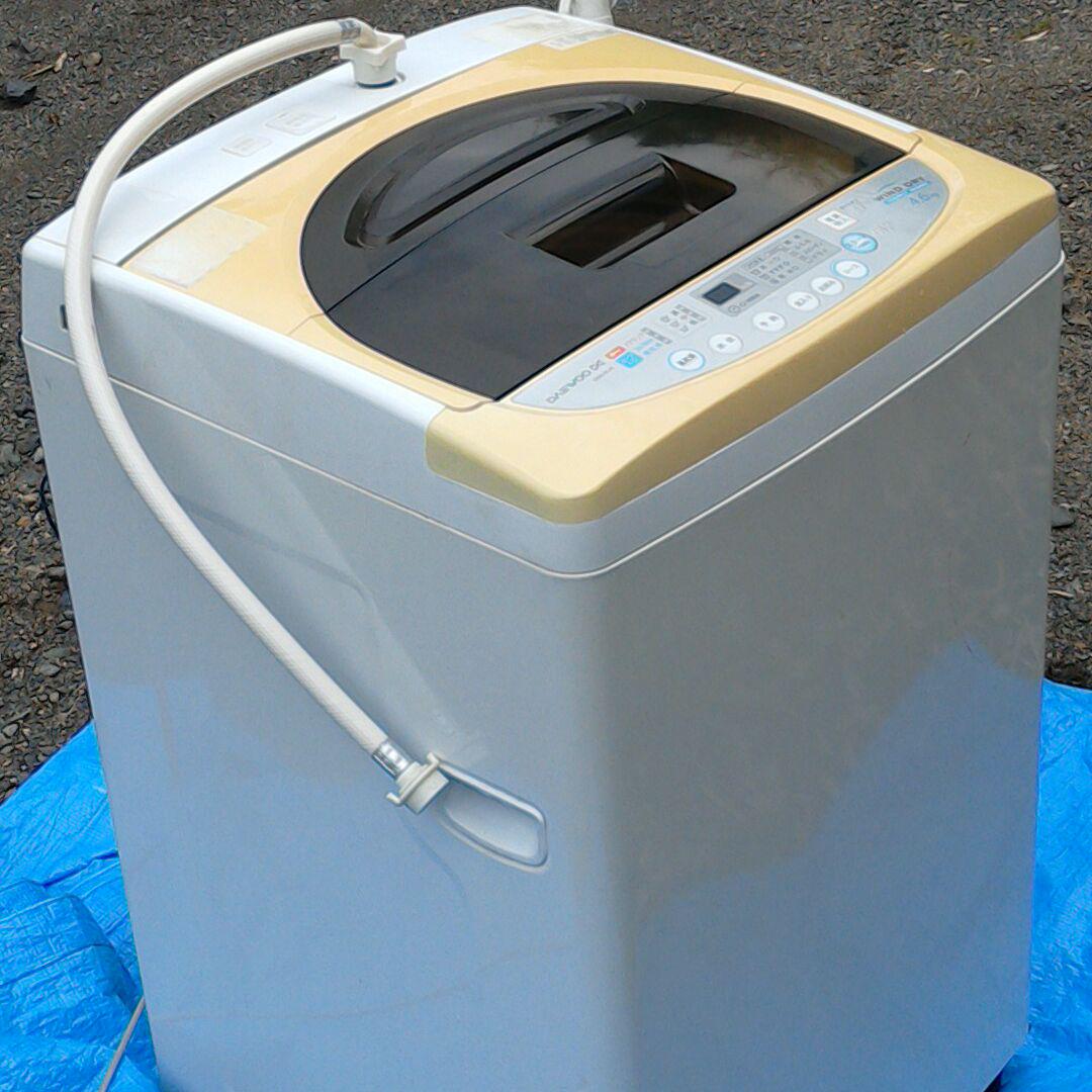 メルカリ 簡易乾燥機能付 洗濯機 Daewoo Dwa Sl46 4 6kg 11年製 3 900 中古や未使用のフリマ メルカリ 簡易乾燥機能付 洗濯機 Daewoo Dwa Sl46 4 6kg 11年製 3 900 中古や未使用のフリマ