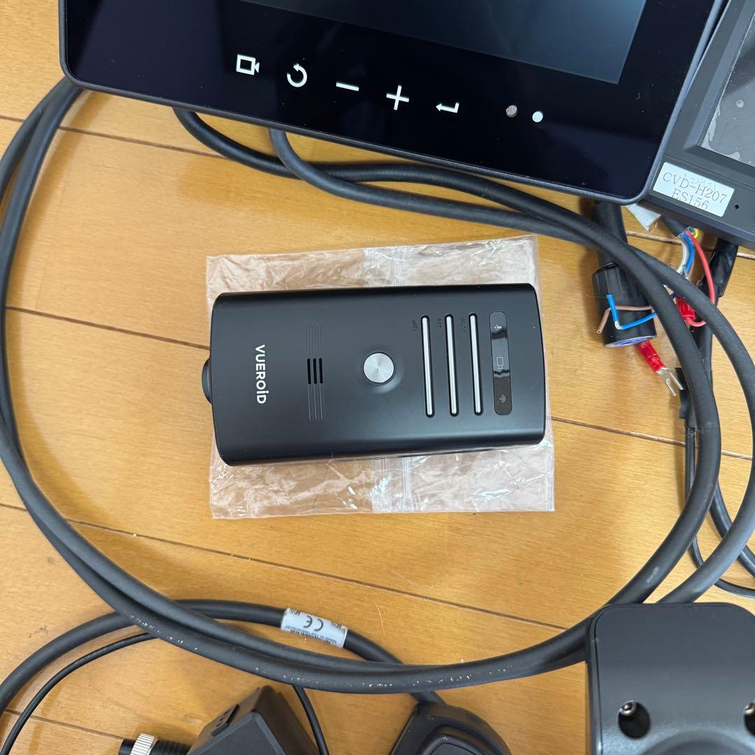 トラックパーツ カメラ・モニター セット バックカメラ サイドカメラ 作業灯付き