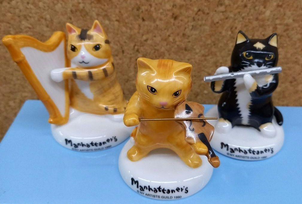マンハッタナーズ　音楽隊　Cセット　ハープ　バイオリン　フルート