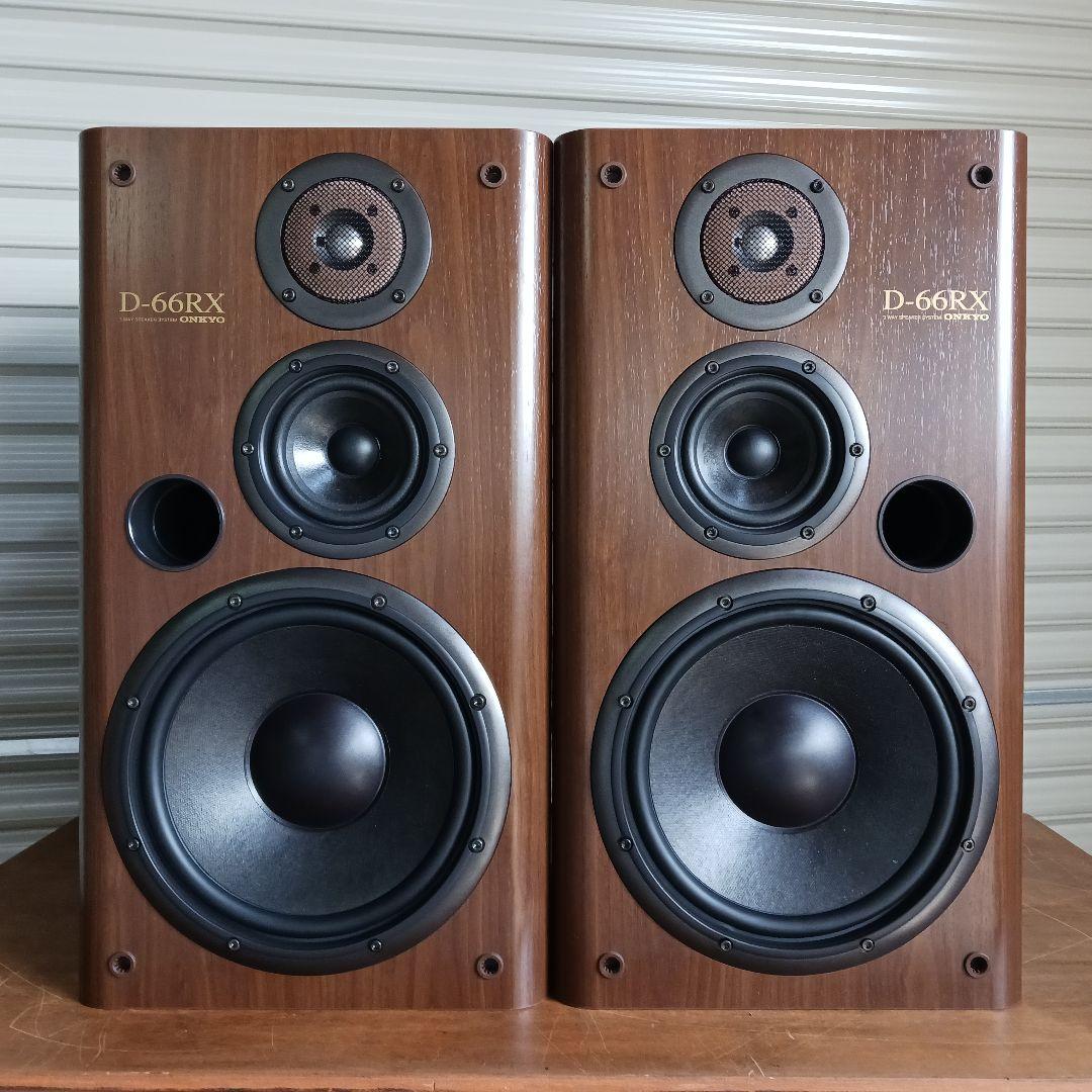 ONKYO/オンキョー　D-66RX　ペア　エッジ張り替え品