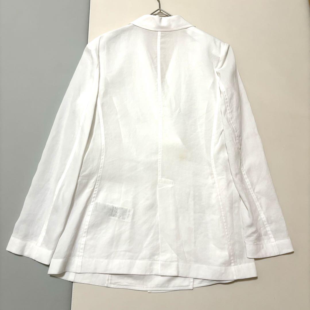 【美品】BEIGE,ベイジ　ダブルジャケット　シアージャケット　コットン　シアー 美品】BEIGE,ベイジ 21SS ダブルジャケット シアー コットン