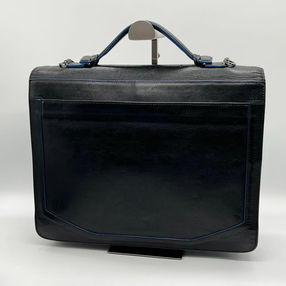 【良品】FURLA ビジネスバッグ ブリーフケーフ ハンドバッグ 2way